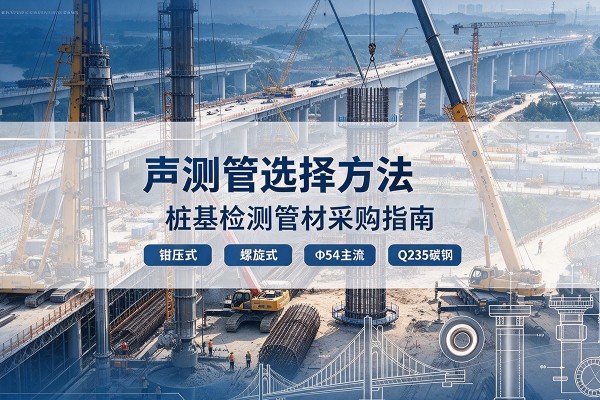 邛崃声测管选型标准